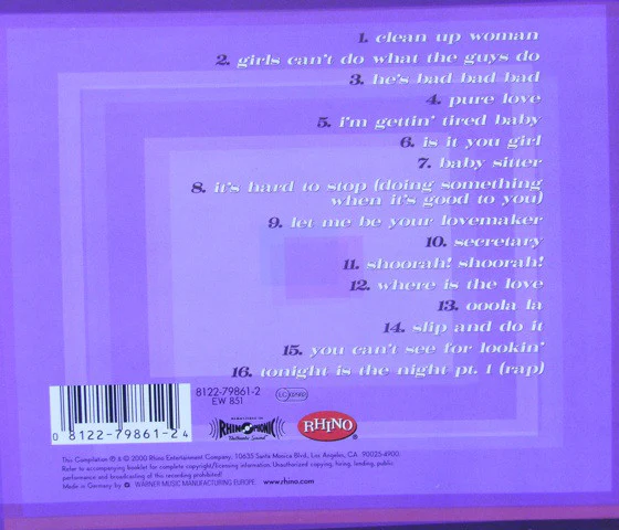 Betty Wright - The Very Best Of Betty Wright (CD, Comp) - Image 4