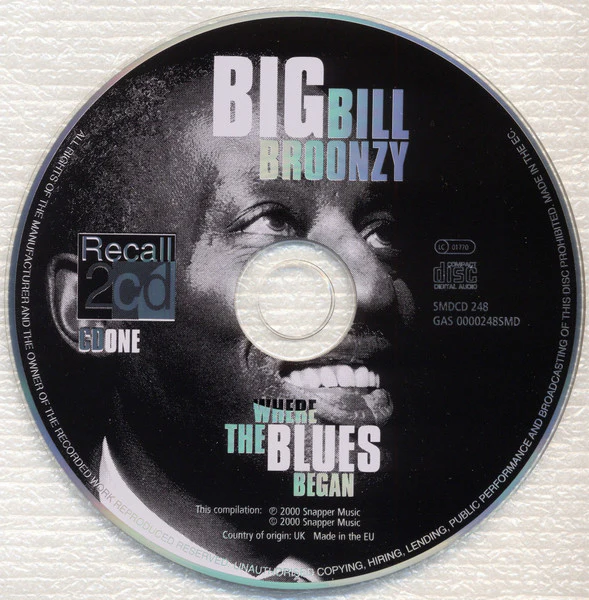 Big Bill Broonzy - Where The Blues Began (2xCD, Comp) - Image 3
