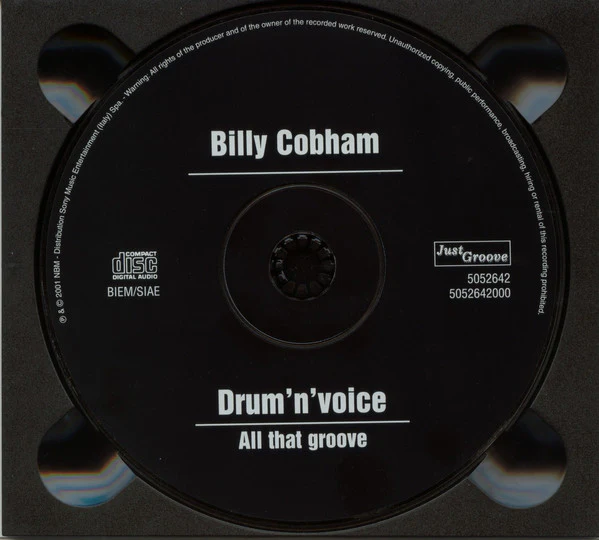 Billy Cobham - Drum 'n' Voice - All That Groove (CD, Album, Dig) - Image 3