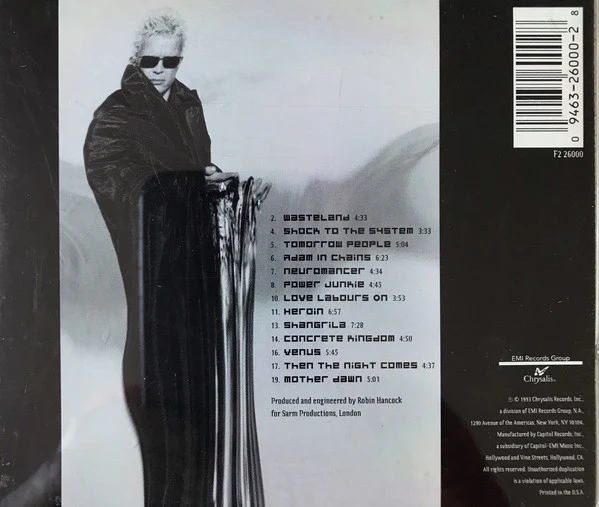 Billy Idol - Cyberpunk (CD, Album) - Image 2