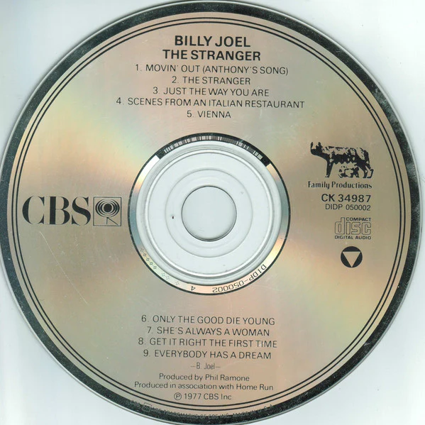 Billy Joel - The Stranger (CD, Album) - Image 4