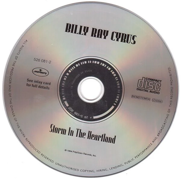 Billy Ray Cyrus - Storm In The Heartland (CD, Album) - Image 3