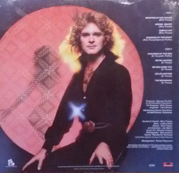 Billy Thorpe - Children Of The Sun (LP, Album) - Image 2