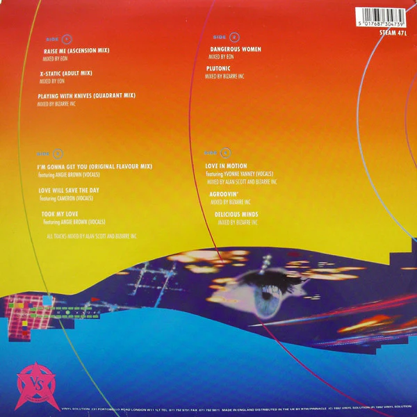 Bizarre Inc - Energique (2xLP, Album + 12") - Image 2