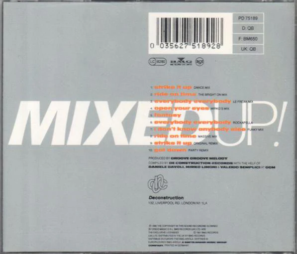 Black Box - Mixed Up! (CD, Comp) - Image 3