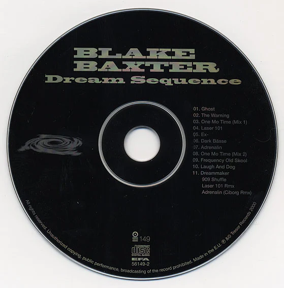 Blake Baxter - Dream Sequence (CD, Album, RE, RM) - Image 3