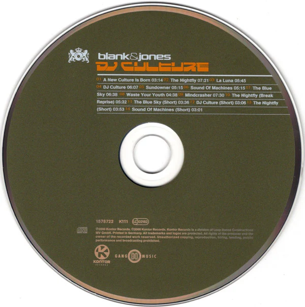 Blank & Jones - DJ Culture (CD, Album, P/Mixed) - Image 3
