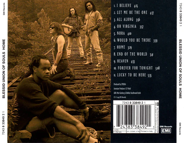 Blessid Union Of Souls - Home (CD, Album) - Image 2