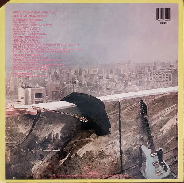 Blondie - Autoamerican (LP, Album, Ter) - Image 2