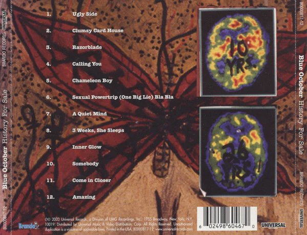 Blue October  - History For Sale (CD, Album) - Image 3
