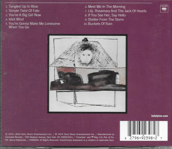 Bob Dylan - Blood On The Tracks (CD, Album, RE, RM) - Image 2