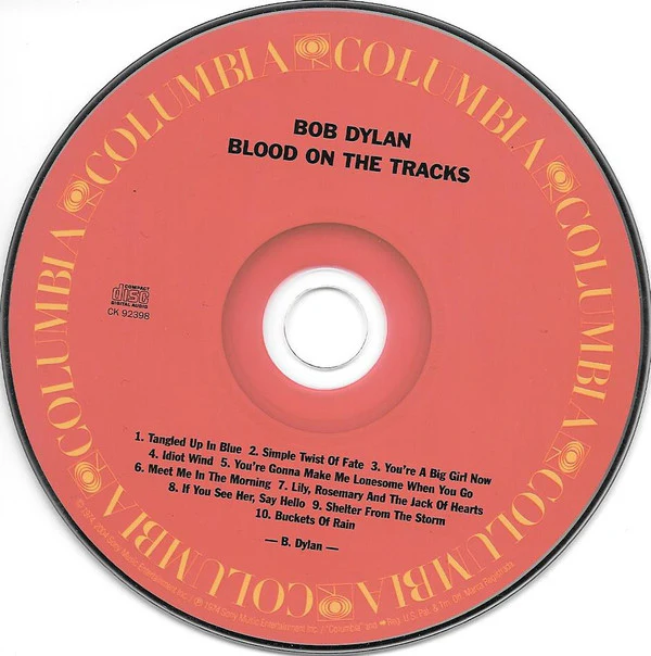 Bob Dylan - Blood On The Tracks (CD, Album, RE, RM) - Image 3