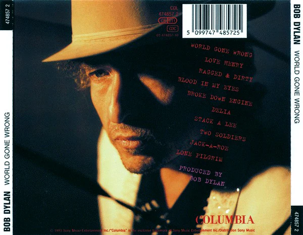 Bob Dylan - World Gone Wrong (CD, Album) - Image 2