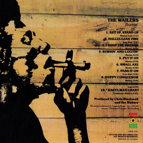 Bob Marley & The Wailers - Burnin' (CD, Album, RE, RM) - Image 4