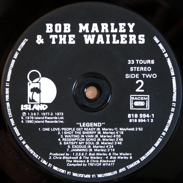 Bob Marley & The Wailers - Legend - The Best Of Bob Marley And The Wailers (LP, Comp, Gat) - Image 5