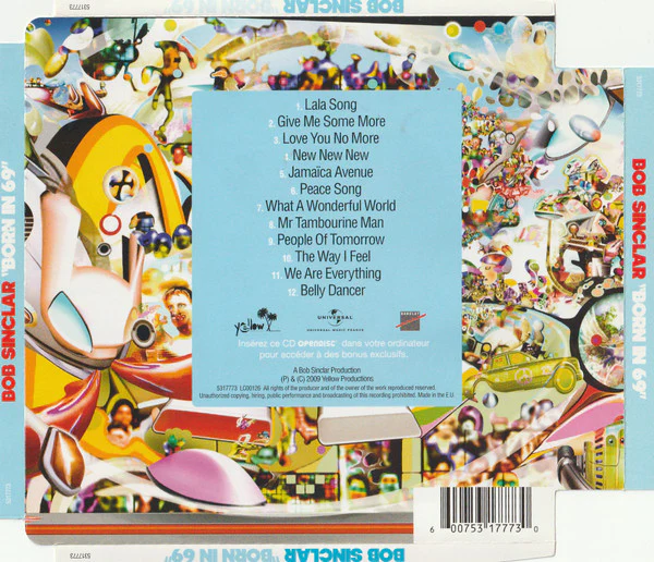 Bob Sinclar - Born In 69 (CD, Album, Enh, Ope) - Image 4