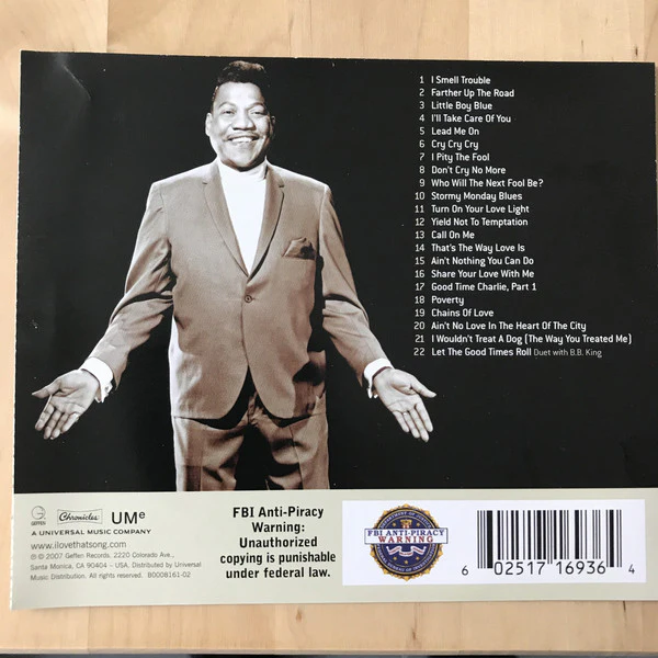 Bobby "Blue" Bland* - The Definitive Collection (CD, Comp) - Image 2