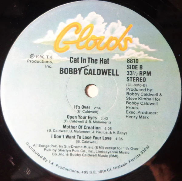 Bobby Caldwell - Cat In The Hat (LP, Album, Vol) - Image 4