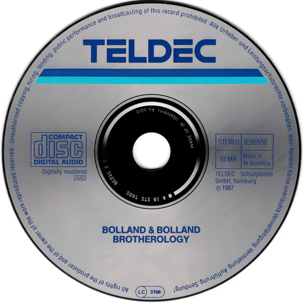 Bolland & Bolland - Brotherology (CD, Album) - Image 3