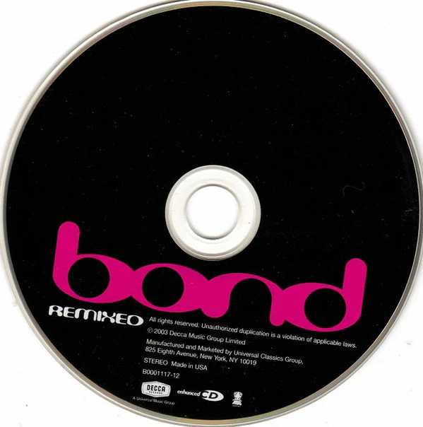 Bond - Remixed (CD, Comp, Enh) - Image 3