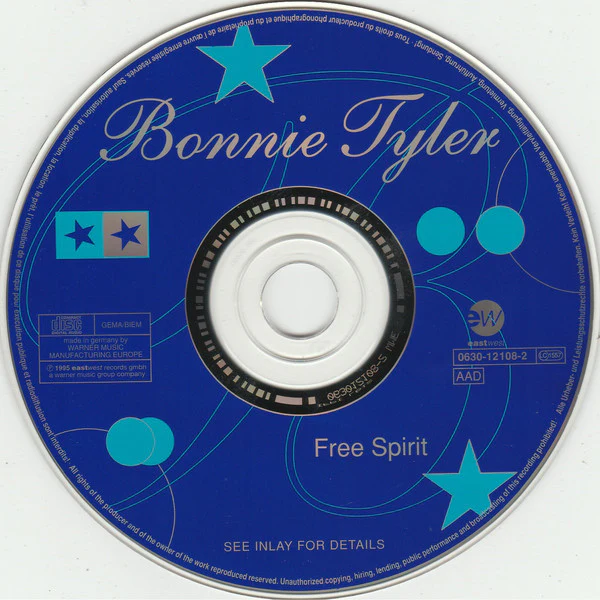 Bonnie Tyler - Free Spirit (CD, Album) - Image 3