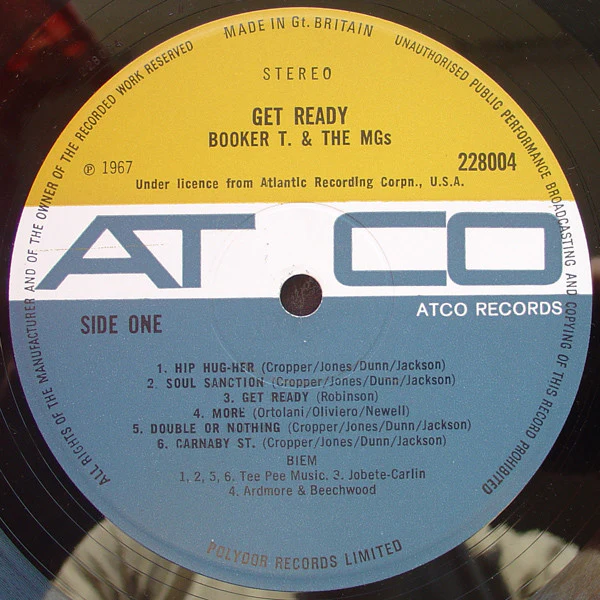 Booker T & The MG's - Get Ready (LP) - Image 3