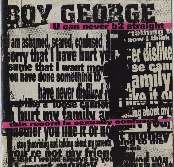 Boy George - U Can Never B2 Straight (CD, Album)