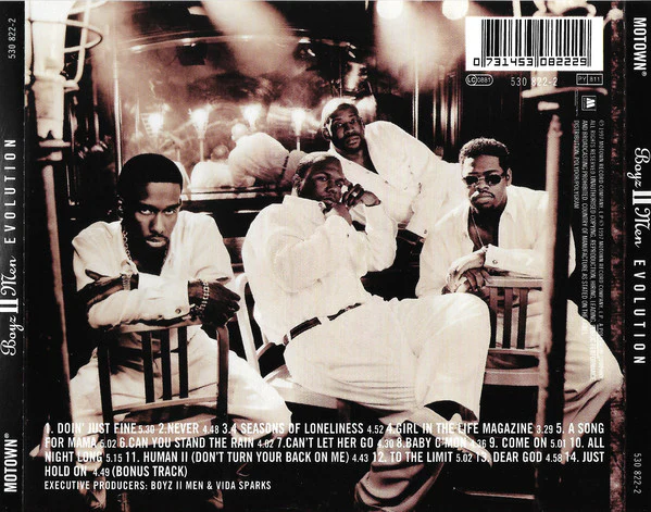 Boyz II Men - Evolution (CD, Album) - Image 2