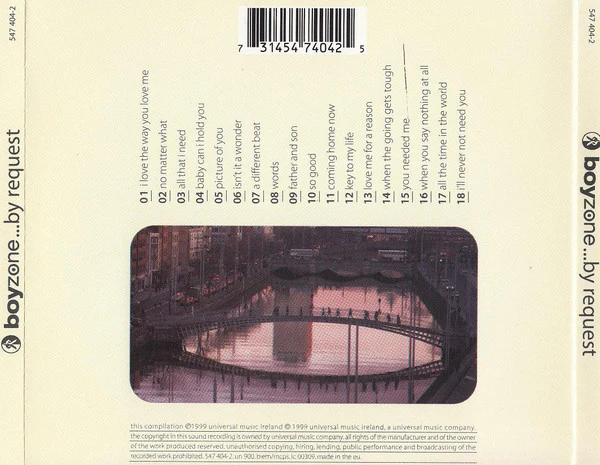 Boyzone - ...By Request (CD, Album, Comp) - Image 3