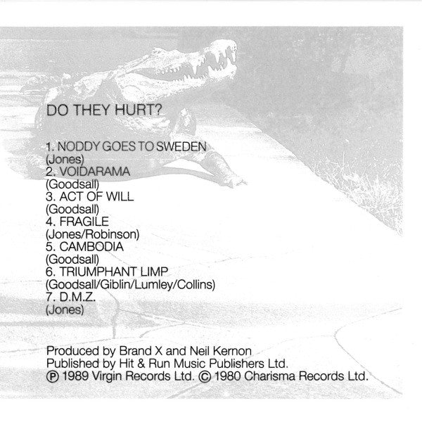 Brand X (3) - Do They Hurt? (CD, Album, RE) - Image 3