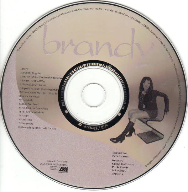 Brandy (2) - Never Say Never (CD, Album) - Image 3