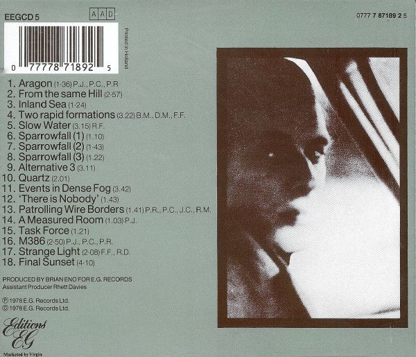 Brian Eno - Music For Films (CD, Album, RE) - Image 2