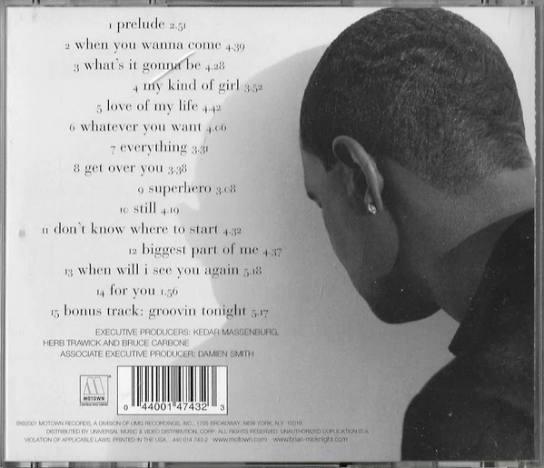 Brian McKnight - Superhero (CD, Album) - Image 2