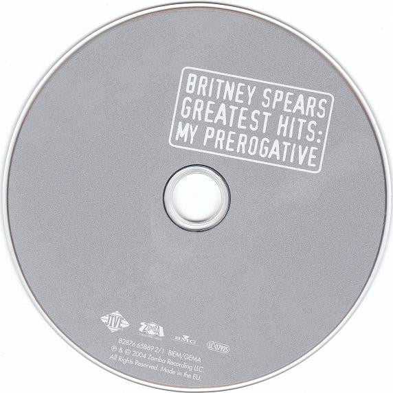 Britney Spears - Greatest Hits: My Prerogative (2xCD, Comp, Ltd, Tri) - Image 3