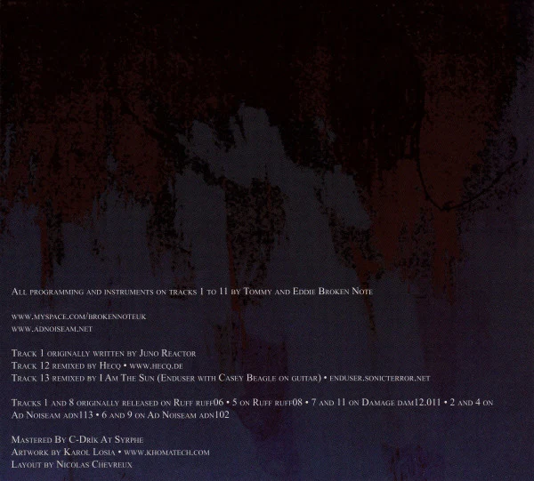 Broken Note - Terminal Static (CD, Album, Dig) - Image 4