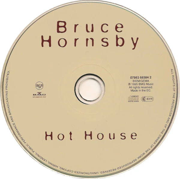 Bruce Hornsby - Hot House (CD, Album) - Image 3