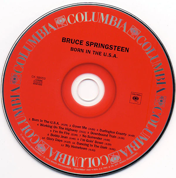 Bruce Springsteen - Born In The U.S.A. (CD, Album, RP) - Image 3