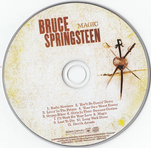 Bruce Springsteen - Magic (CD, Album, Gat) - Image 4