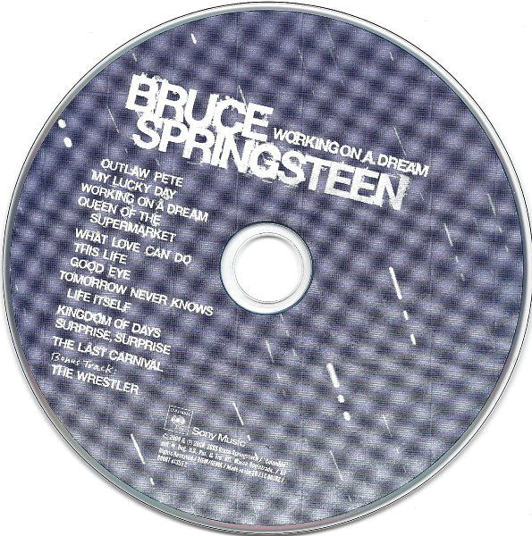 Bruce Springsteen - Working On A Dream (CD, Album, Dig) - Image 4