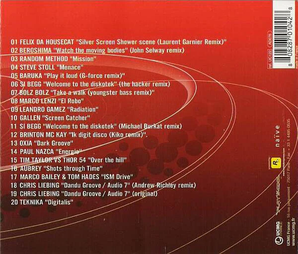 Bruno Capriata - Mixed Session (CD, Mixed) - Image 2