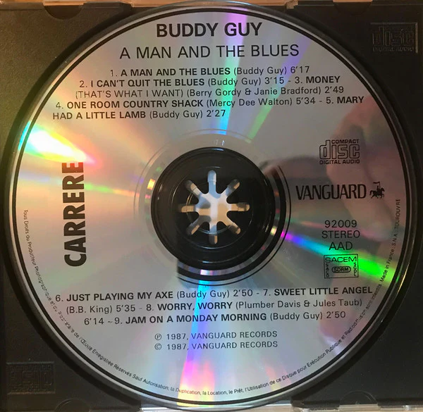 Buddy Guy - A Man And The Blues (CD, Album, RE, RM) - Image 3
