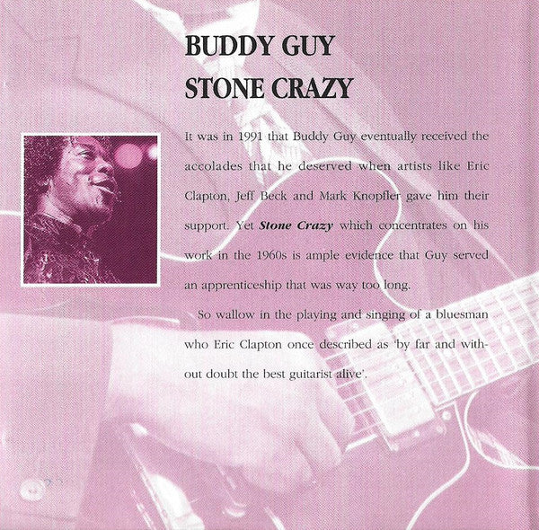 Buddy Guy - Stone Crazy (CD, Comp, RM, Unofficial) - Image 4