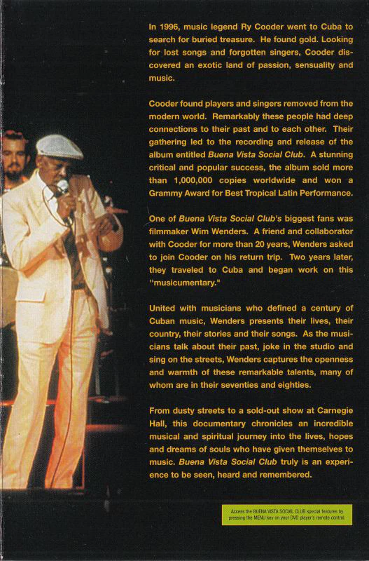 Buena Vista Social Club - Buena Vista Social Club (DVD-V) - Image 5