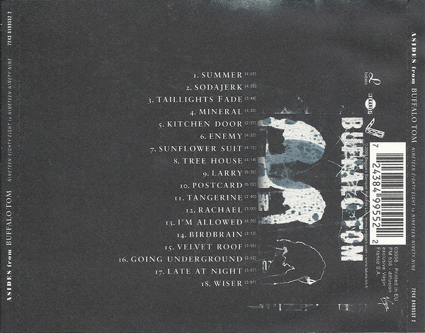 Buffalo Tom - Asides From Buffalo Tom (Nineteen : Eighty : Eight To Nineteen : Ninety : Nine) (CD, Comp) - Image 2