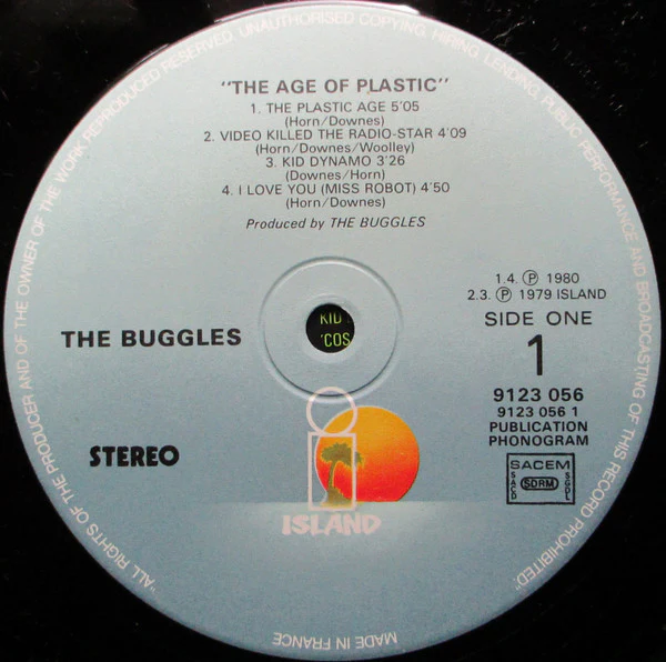 Buggles* - The Age Of Plastic (LP, Album, Blu) - Image 3