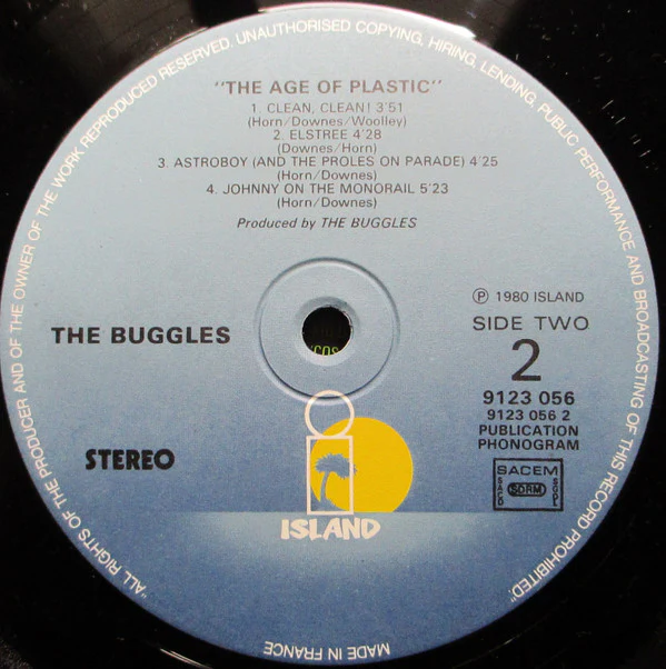 Buggles* - The Age Of Plastic (LP, Album, Blu) - Image 4