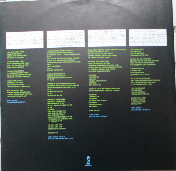 Buggles* - The Age Of Plastic (LP, Album, Blu) - Image 5