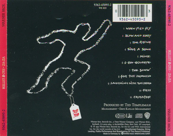 BulletBoys - Za-Za (CD, Album) - Image 2