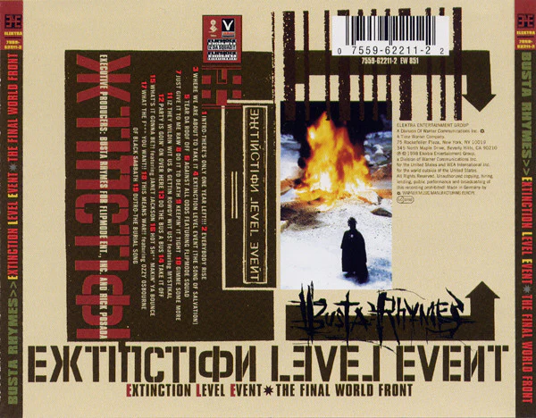 Busta Rhymes - Extinction Level Event - The Final World Front (CD, Album) - Image 2