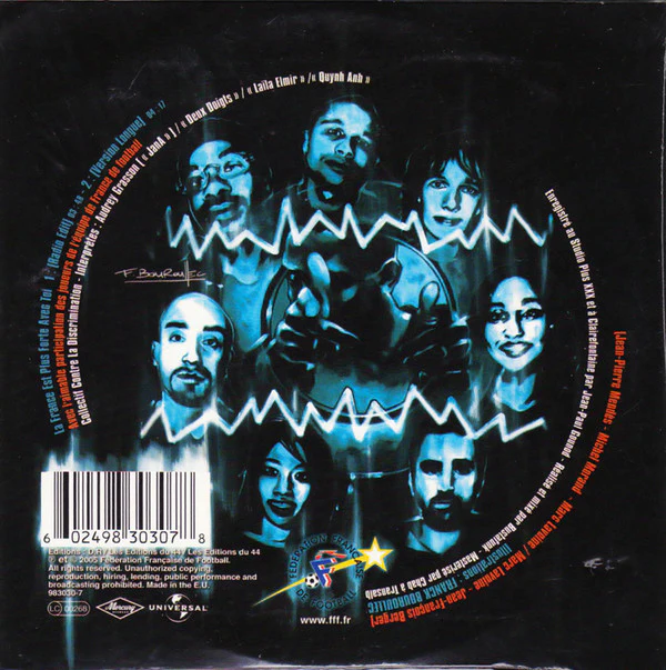 C.C.L.D.* - La France Est Plus Forte Avec Toi (CD, Single) - Image 2